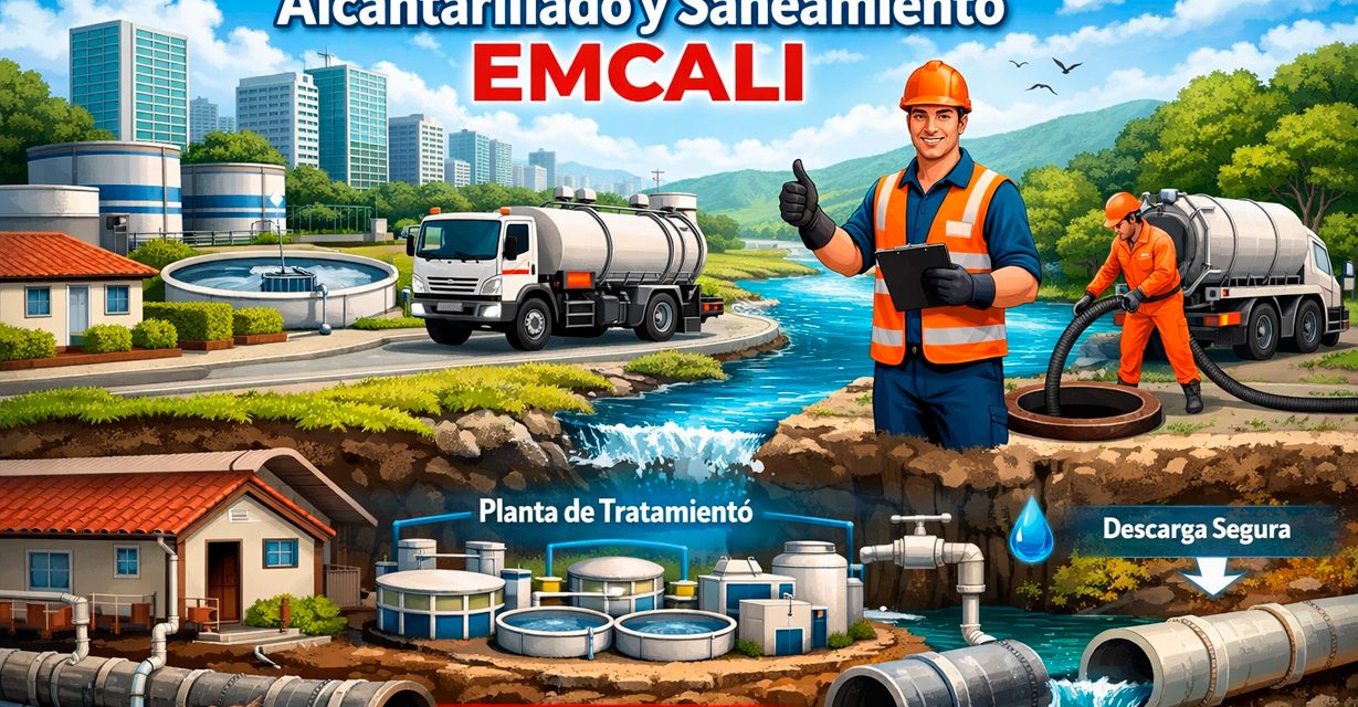 Alcantarillado y saneamiento: retos y gestión de Emcali en Cali