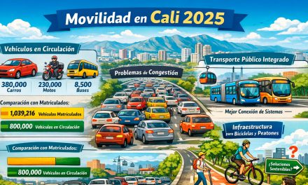 Movilidad urbana y transporte sostenible en Cali 2025 Diagnóstico del parque automotor, congestión y desafíos estructurales