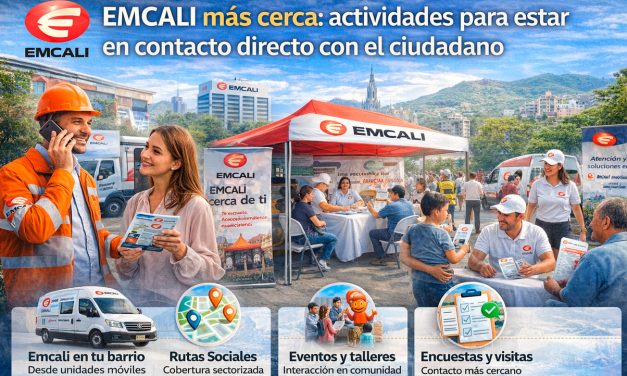 Emcali y el contacto directo con el ciudadano: atención en territorio y canales abiertos