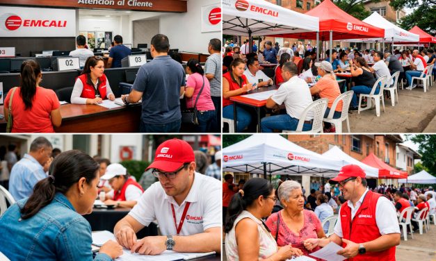 EMCALI despliega centros de servicio y atención en comunas para facilitar trámites y fortalecer la relación con la ciudadanía