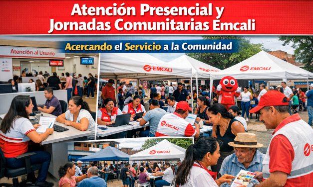 EMCALI fortalece la atención presencial y jornadas comunitarias para acercar el servicio a los ciudadanos