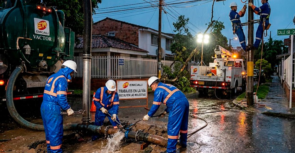 EMCALI EN ALERTA: Respuesta operativa tras la emergencia climática