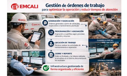 EMCALI gestiona órdenes de trabajo para optimizar la operación y reducir tiempos de atención