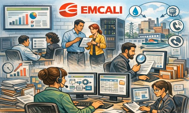 Back Office Emcali: gestión interna que procesa y soporta cada requerimiento