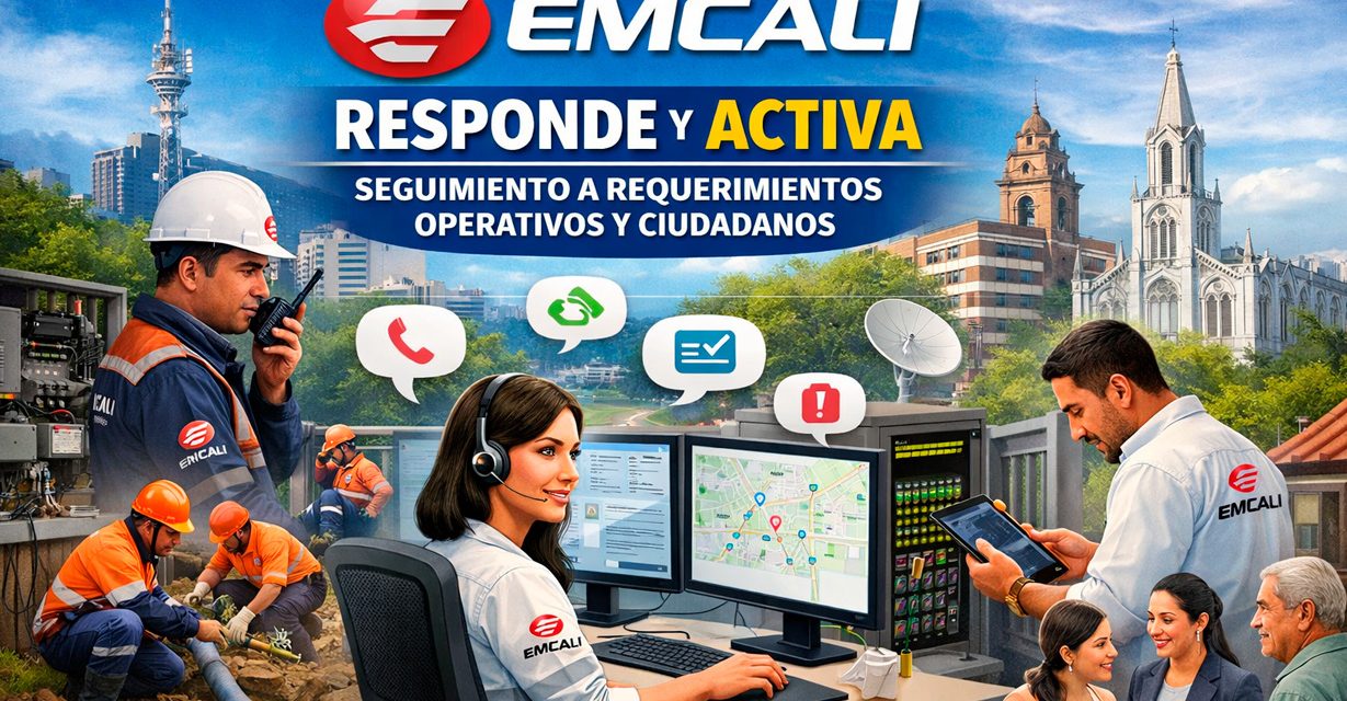 EMCALI responde y activa seguimiento a requerimientos operativos y ciudadanos