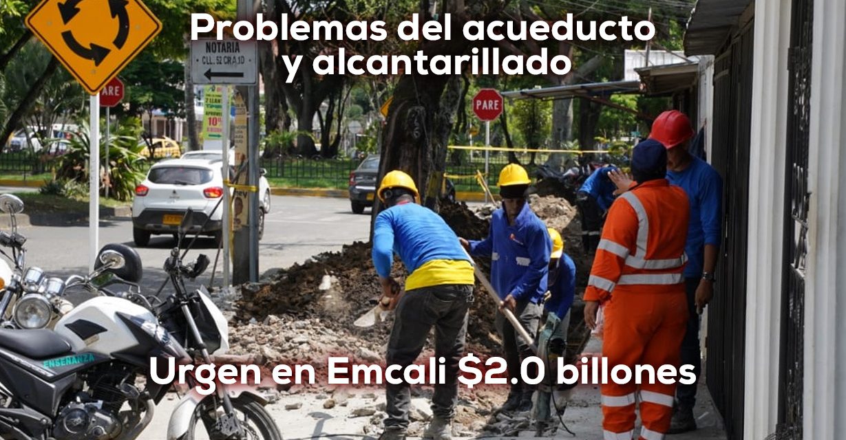Emcali, Infraestructura envejecida y rezago en redes