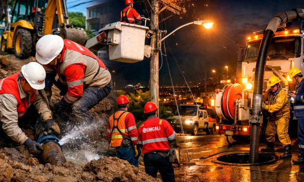 EMCALI refuerza atención de interrupciones con cuadrillas operativas 24/7 en Cali