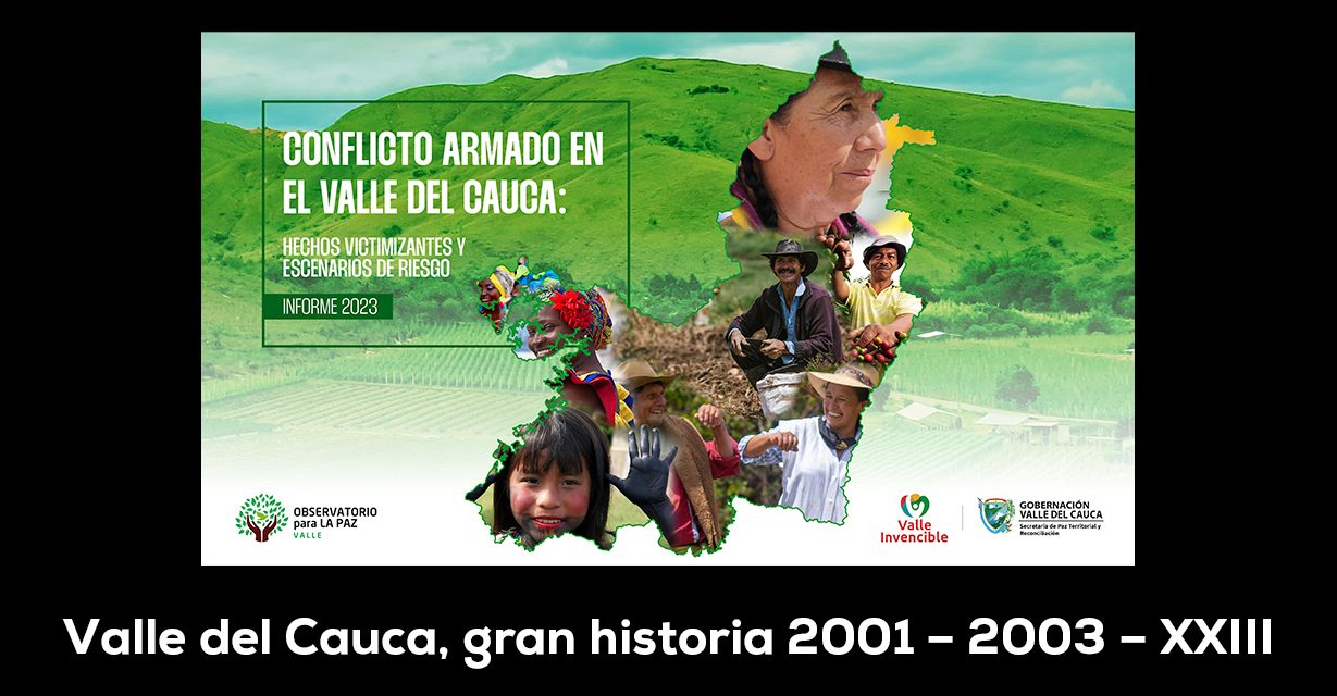 Valle del Cauca, gran historia 2001 – 2003 – XXIII