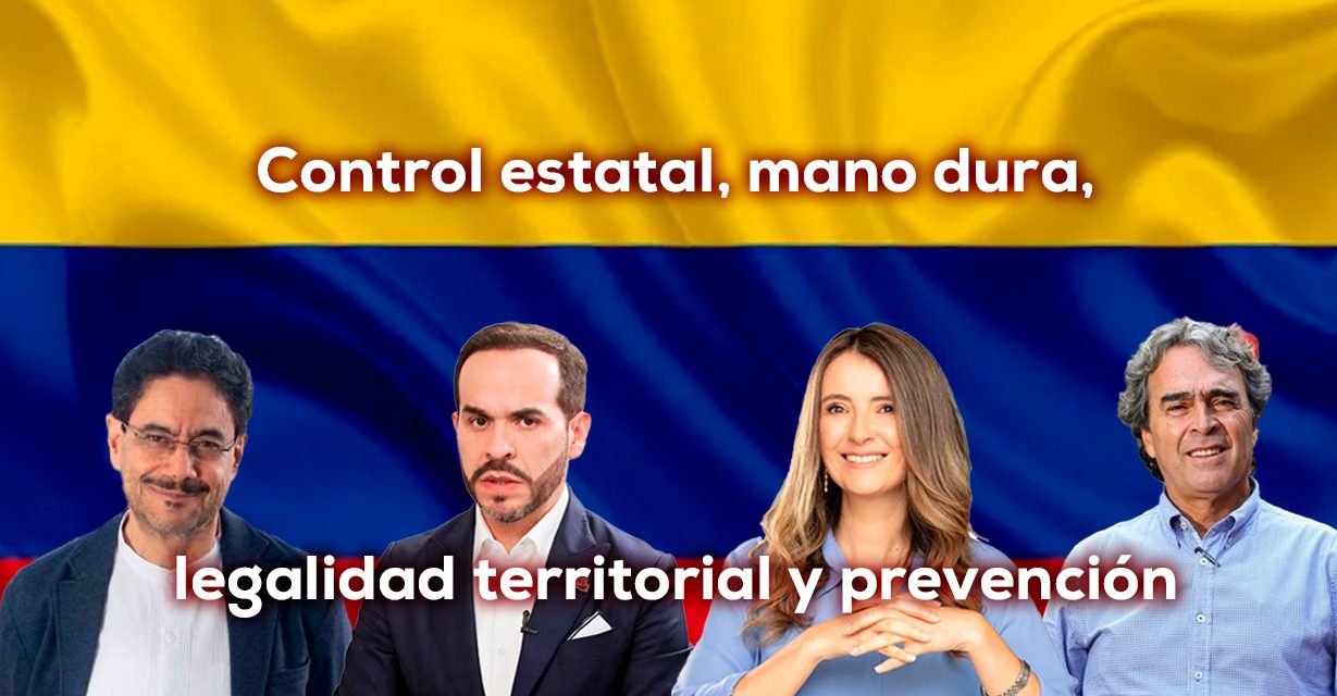 Cuatro visiones de seguridad en Colombia