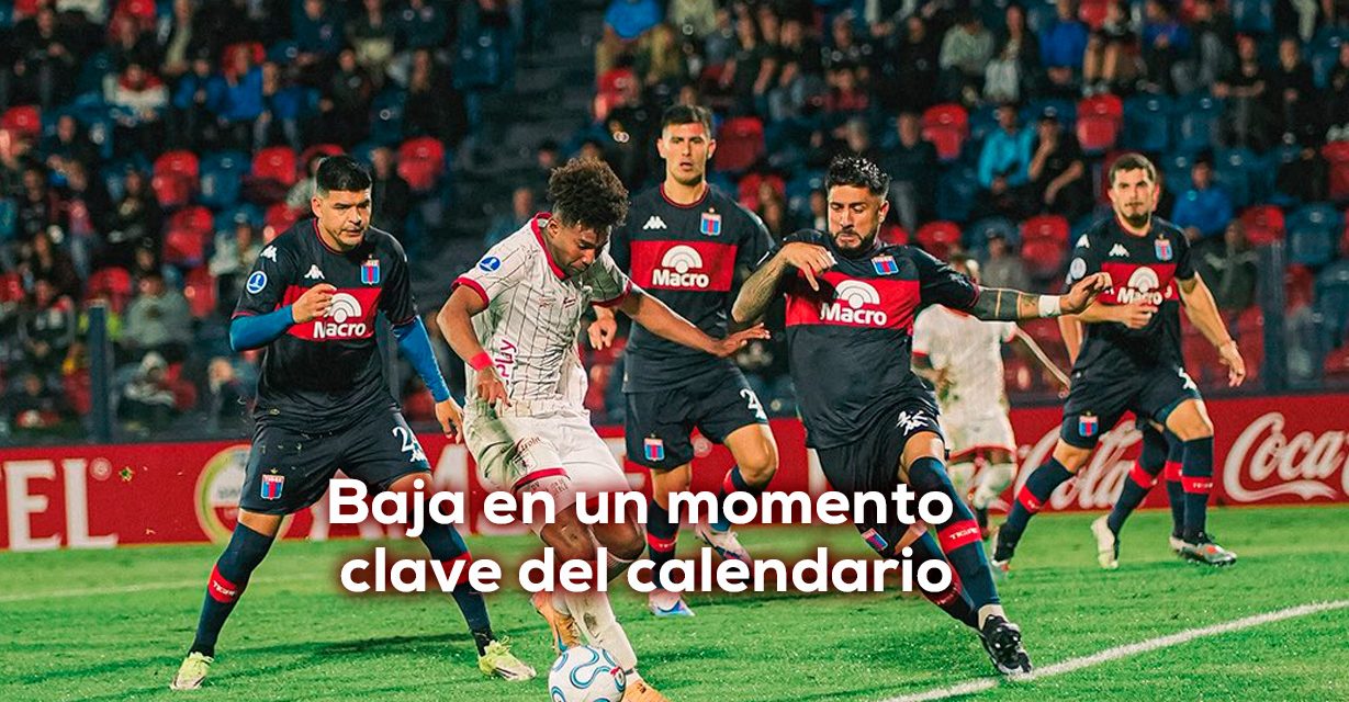 Yeison Guzmán preocupa en plena Sudamericana