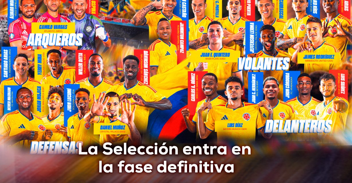 Colombia espera en Bogotá a los últimos convocados