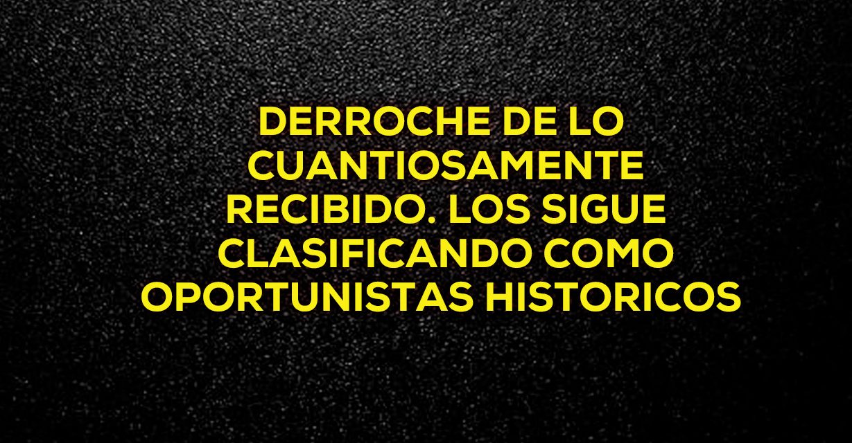 Los que nos deben son otros