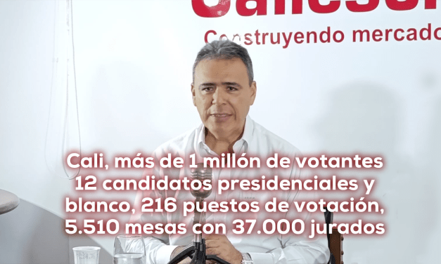 Cali se prepara para elegir presidente: Registrador, Juan Carlos Dorado
