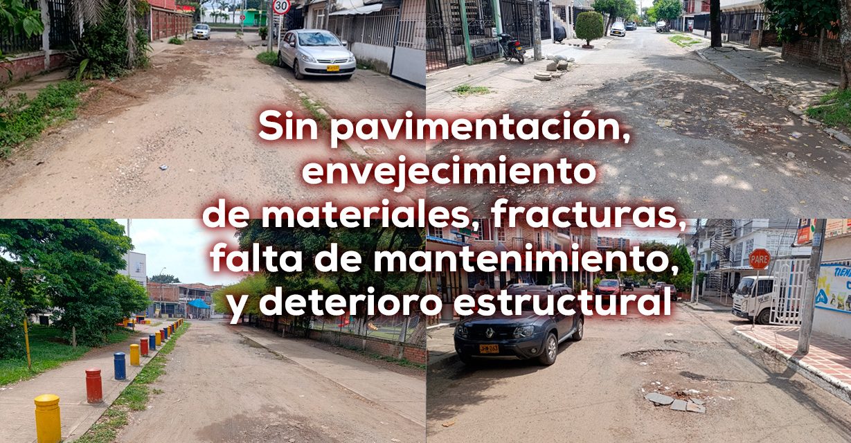 Caliescribe exige plan rehabilitación vial Cali XII comuna 16