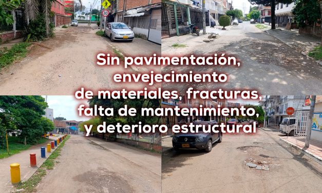 Caliescribe exige plan rehabilitación vial Cali XII comuna 16