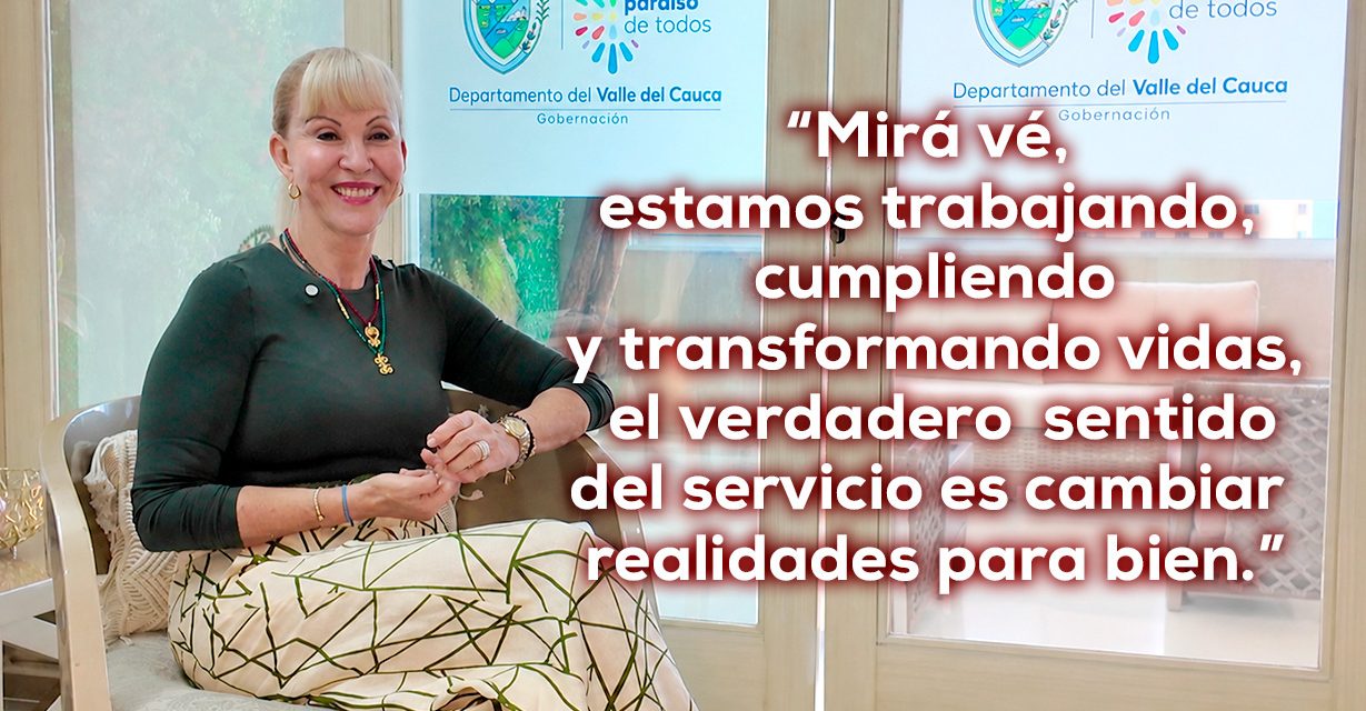 Dilian Francisca Toro y buenas noticias para el Valle