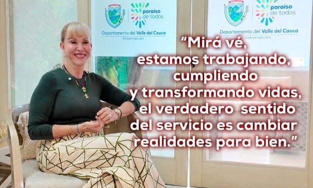 Dilian Francisca Toro y buenas noticias para el Valle