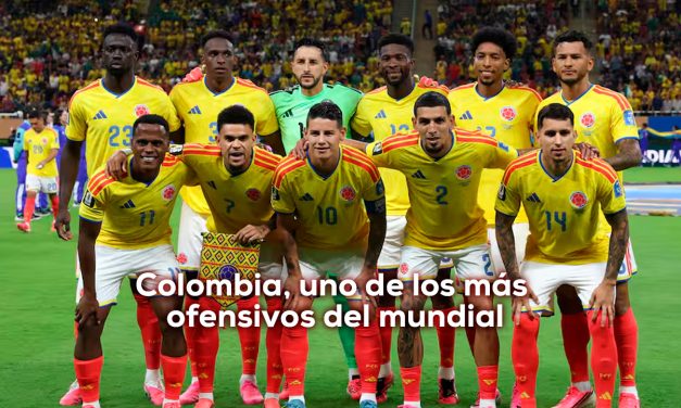 Colombia, entre las selecciones que más remata al arco en el Mundial 2026
