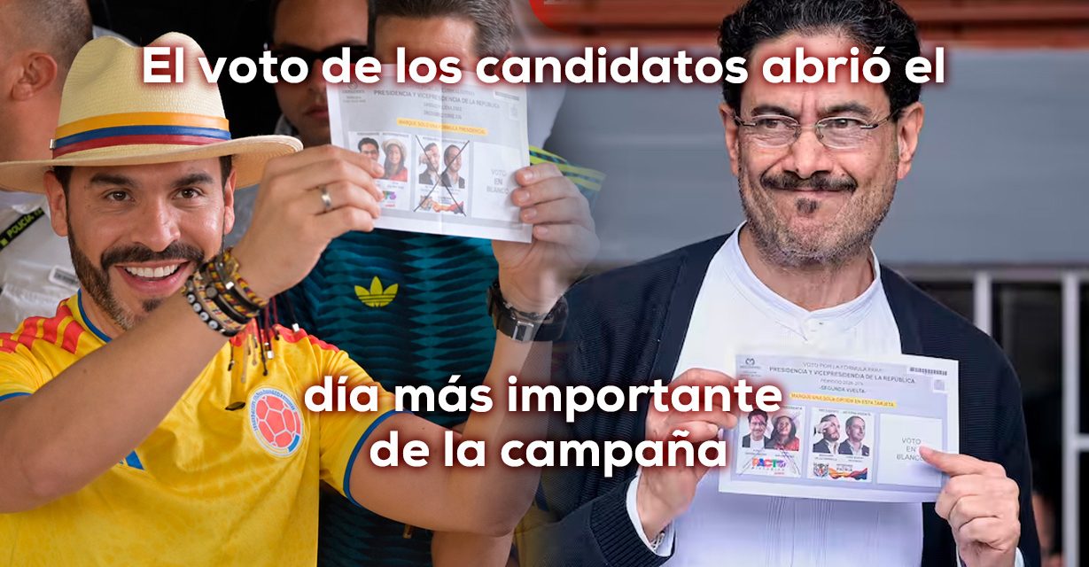 Abelardo e Iván Cepeda vivieron una jornada decisiva entre las urnas