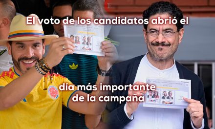 Abelardo e Iván Cepeda vivieron una jornada decisiva entre las urnas