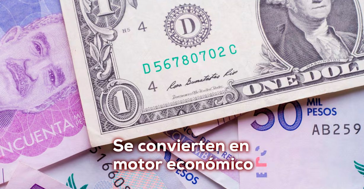 Las remesas ganan peso en la economía nacional