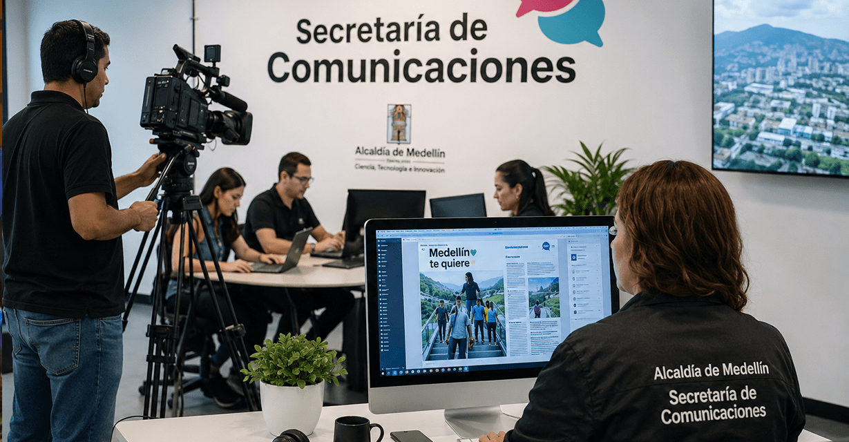 La Secretaría de Comunicaciones de Medellín: el puente entre la Administración Distrital y la ciudadanía