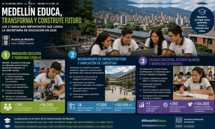 Educación que transforma. Temas que marcan la agenda educativa de Medellín en 2026