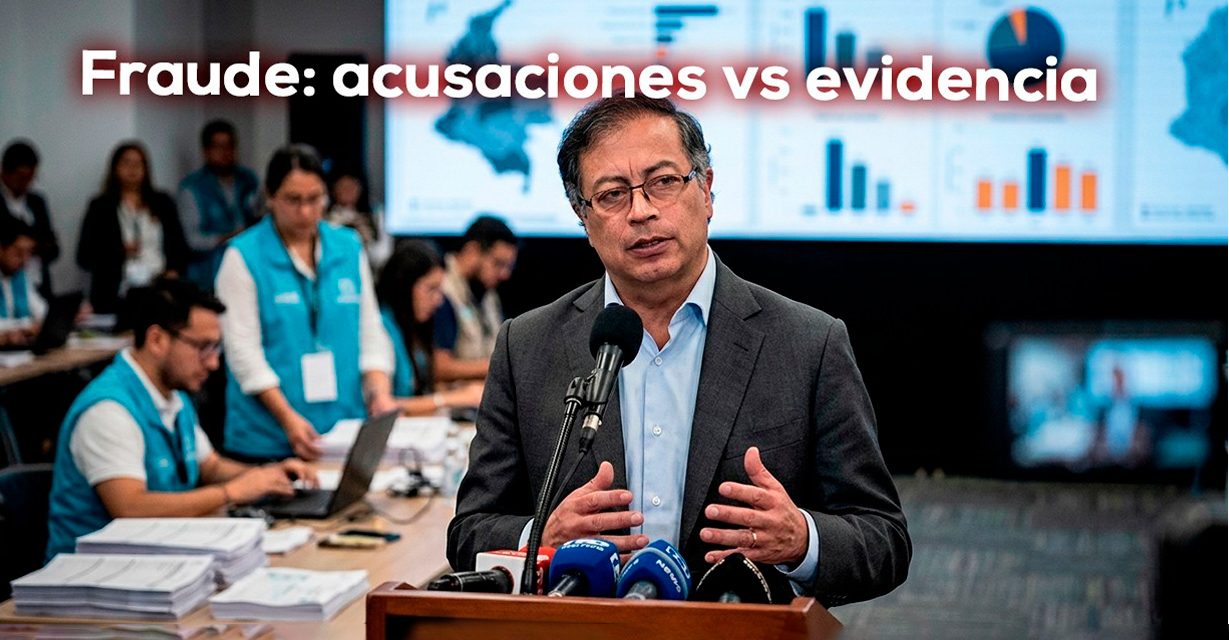 Las acusaciones de Petro sobre fraude electoral y la respuesta técnica: análisis de los hechos