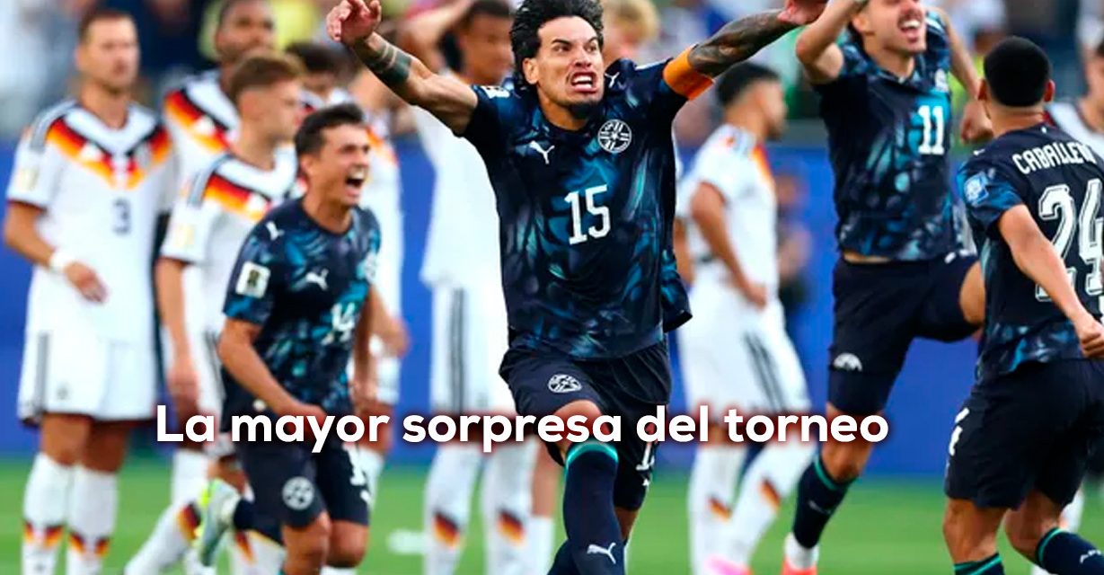 Paraguay dio el golpe del Mundial y eliminó a Alemania