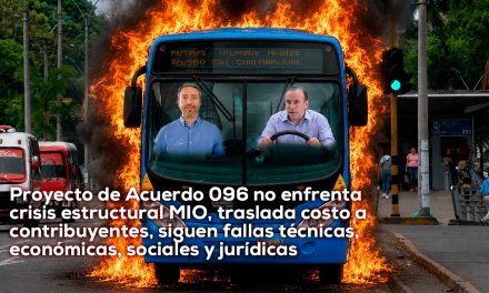 El MIO: 2 décadas de fracaso,  otros $330.000 millones para sostener un muerto