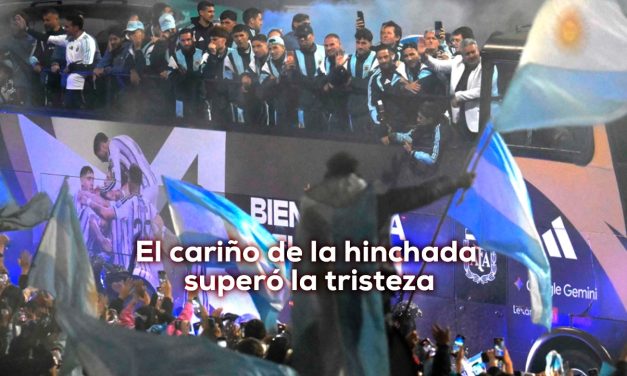 Argentina recibe como héroes a sus subcampeones del mund