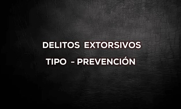 Delitos extorsivos en Colombia