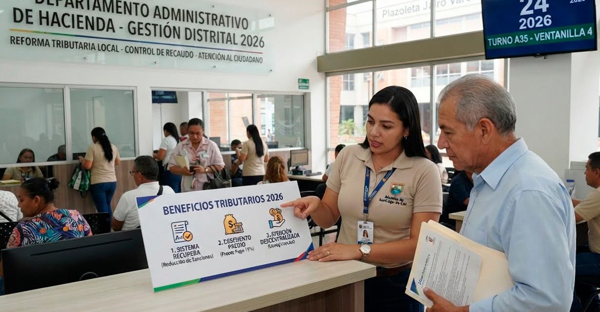 Gestión fiscal en Cali: reforma, recaudo y cuentas claras en 2026