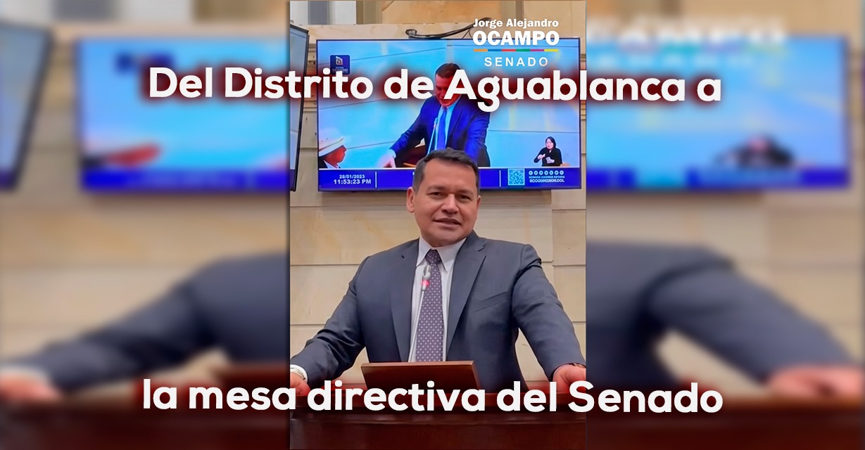 Alejandro Ocampo, nuevo liderazgo en bancada de congresistas-Valle