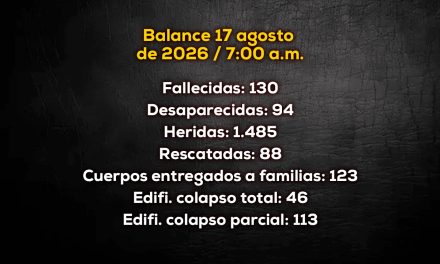 Terremoto en Cali: sube a 130 la cifra de fallecidos y 94 personas permanecen desaparecidas