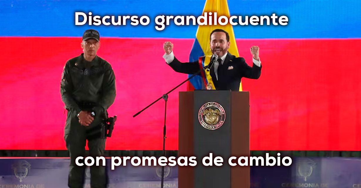 Las soluciones del presidente de la Espriella en su discurso de posesión