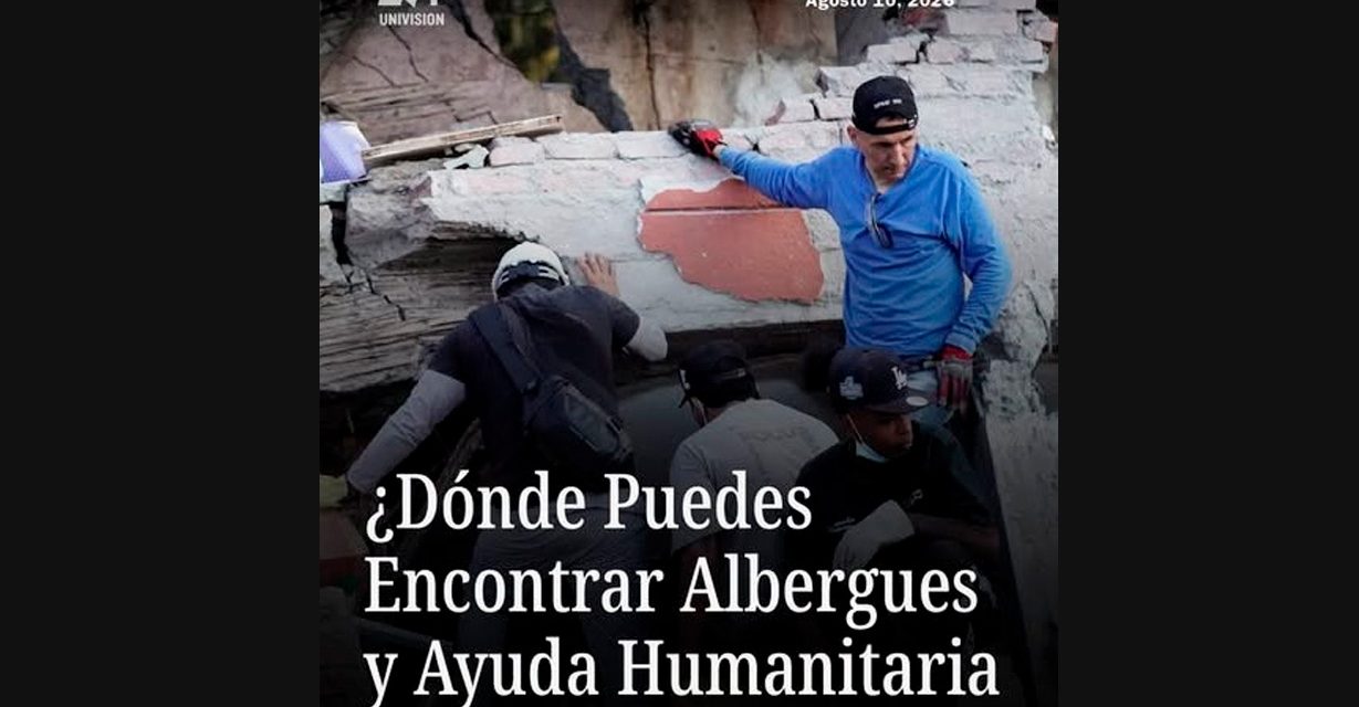 Atención y Respuesta Humanitaria tras el Sismo en Cali