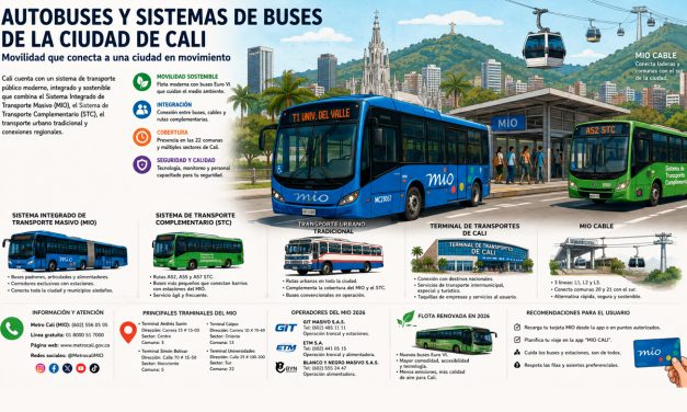 Cali se mueve, sistemas de buses de la ciudad