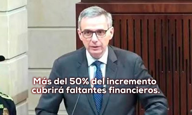 Presupuesto 2027, aumento tapará huecos heredados