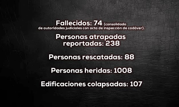 ACTUALIZACIÓN CIFRAS 11 de Agosto – 7:30 p.m.