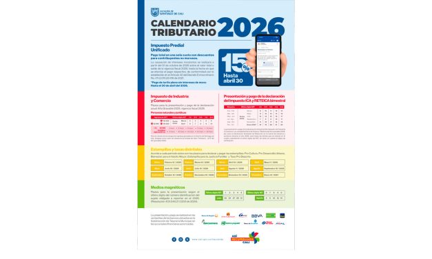 ICA 2026 Autoliquidación, plazos y recaudo fiscal distrital