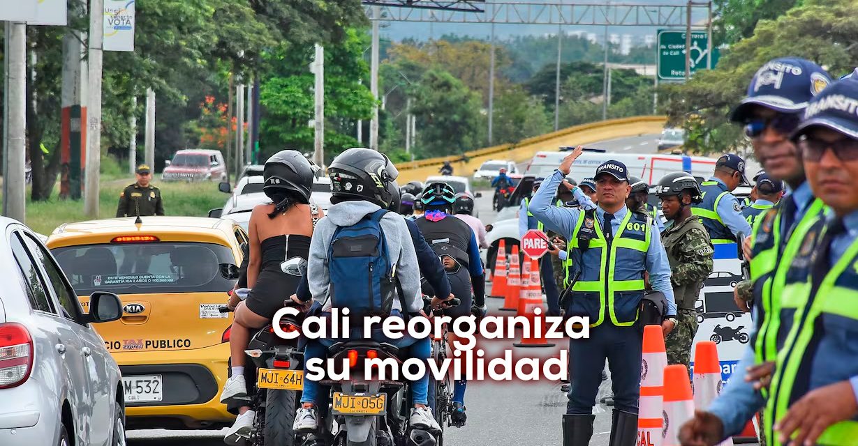 Cierres viales al sur de Cali por posesión presidencial