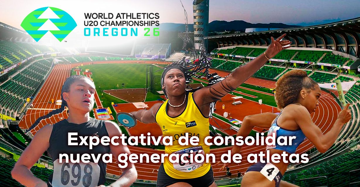 Colombia inicia su desafío en el Mundial U20 de Atletismo en Oregón