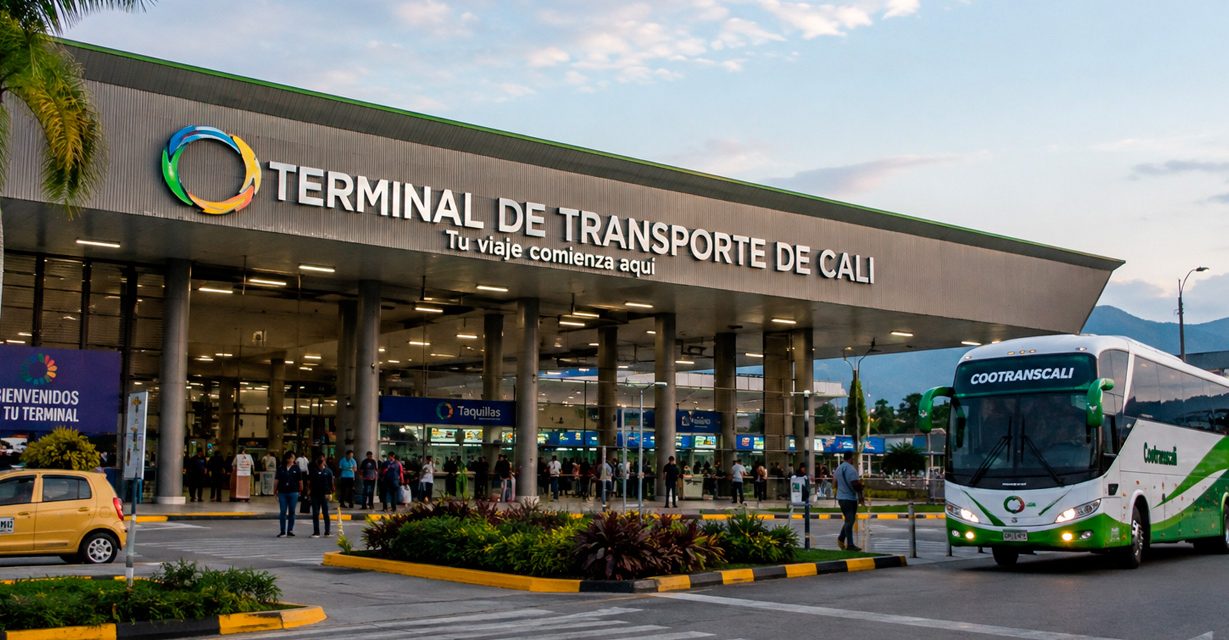 Terminales de transporte terrestre en Cali