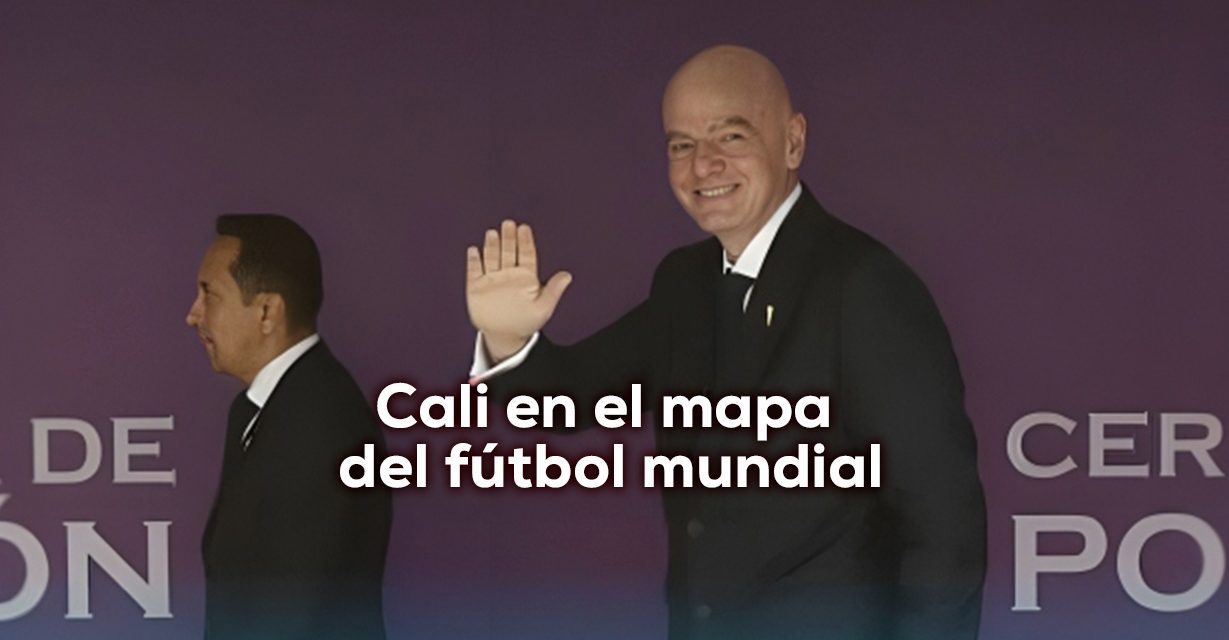 Infantino acaparó la atención en la posesión presidencial
