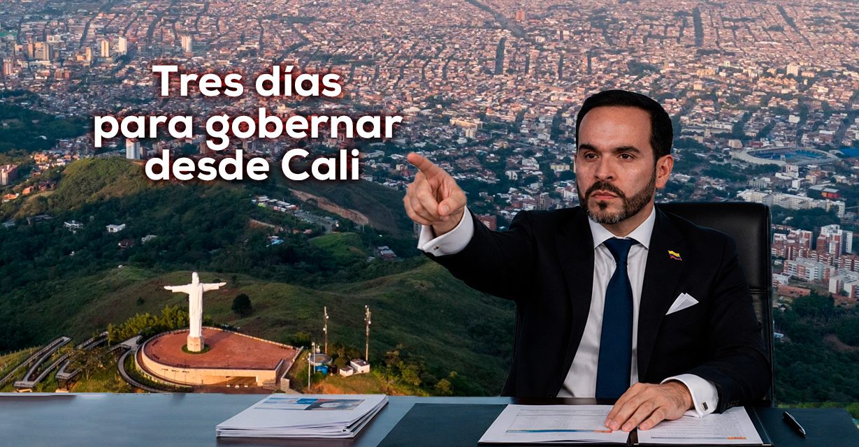 La agenda presidencial, Cali centro político del país