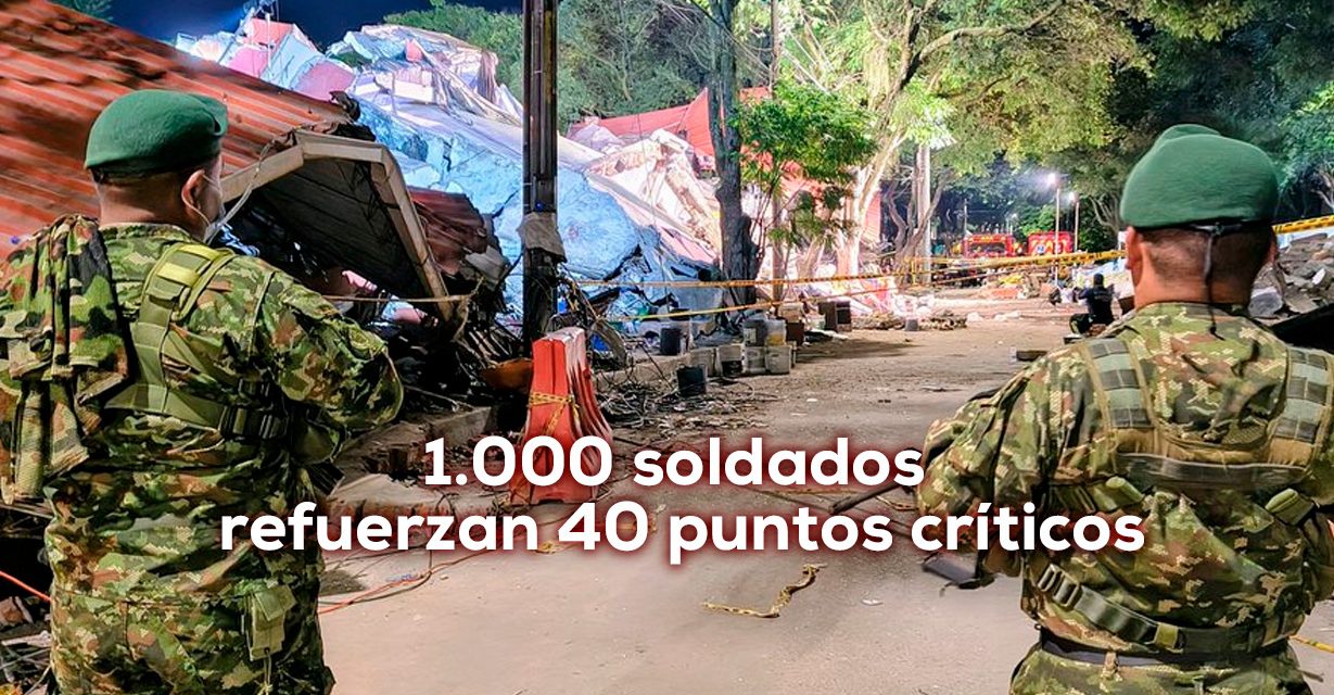 Cali, militarizado tras el terremoto