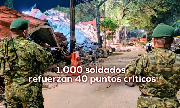 Cali, militarizado tras el terremoto