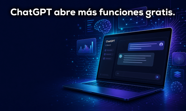 ChatGPT abre la puerta: más inteligencia gratis y una nueva batalla por los usuarios