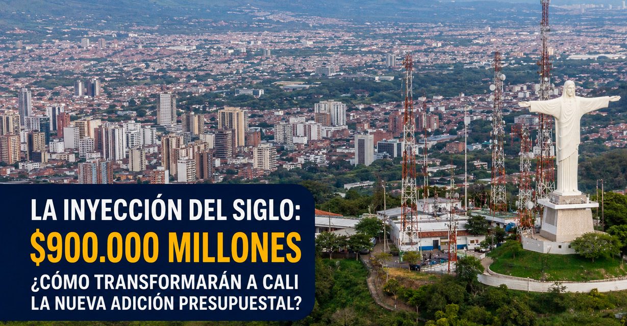 La inyección del siglo: ¿cómo transformarán a Cali los $900.000 millones de la nueva adición presupuestal?